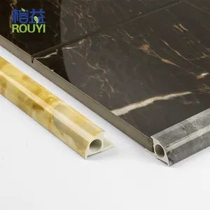 OEM Edge Profile Factory Ceramic Corner Angle Wall Tile PVC Tile Trim - Foshan Rongyi Building Materials Technology Co., Ltd. - China