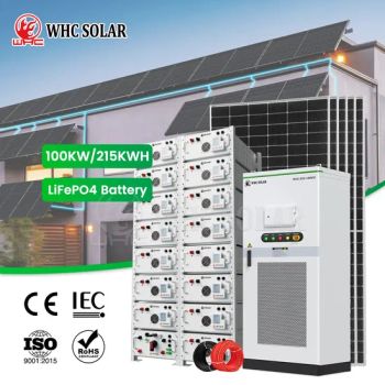 100KW Industrial and Commercial Energy Storage Box Energy Storage Cabinet Battery Cabinet Energy Storage Systems - WHC SOLAR CO., LTD. - China