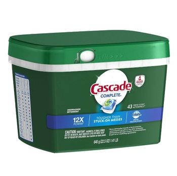 Cascade Complete Dishwasher Pods, Actionpacs Dishwasher Detergent, Fresh Scent with Dawn Power, 43 Count from N.G westen holding B.V Cascade Complete Dishwasher Pods, Actionpacs Dishwasher Detergent, Fresh Scent with Dawn Power, 43 Count - N.G westen holding B.V - Netherlands