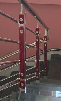 Silver Stainless Steel Balcony Railing, For Home, Material Grade: 304 - Rudra Enterprises - India