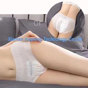 OEM Cotton Period Panties for Lady Adult Disposable Menstrual Sanitary Pants - XIAMEN INSPRING TECHNOLOGY CO., LTD - China