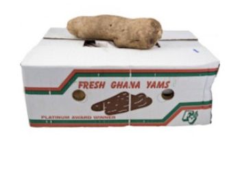 Fresh White Yam Origin Ghana Minimum Order 1,000 Kg Quality Grade Export Grade A Packaging Mesh Sacks Or Cartons, 25 Kg Net - Asafresh - Ghana