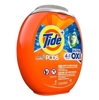 Tide PODS 4 in 1 Ultra Oxi Laundry Detergent Soap PODS, High Efficiency (HE), 61 Count - N.G westen holding B.V - Netherlands