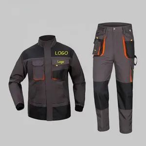 Custom Work Clothes: Men's Mechanical Work Clothes, Jackets, Pants, Construction Safety Work Clothes, Uniform Sets Clothing - Guanxian Jinfang Garment Co., Ltd. - China