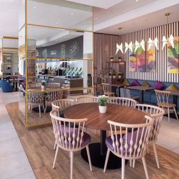 Contemporary Restaurant Furniture Scheme for Upscale Hotel Public Spaces - Hangzhou Realsun Industrial Co., Ltd - China