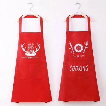 High Quality Restaurant Kitchen Aprons Uniforms Women Men Adjustable Aprons Cooking Baking Bib for Chef Restaurant - Xiamen Top Green Bags Co., Ltd. - China