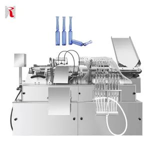 CE Certificate Cosmetic Industry Equipment Laboratory Product Line Use Easy to Operation Steady Feeding 8 Needles Ampoule Drawing Filling and Sealing Machine - HERUN MACHINERY (SHANGHAI) CO., LIMITED - China