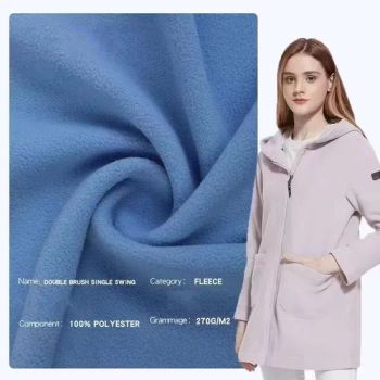 Premium Micro Polar Fleece Fabric - 100% Polyester, Anti-Pilling - HANGZHOU JUNLILAI INDUSTRY CO., LTD. - China