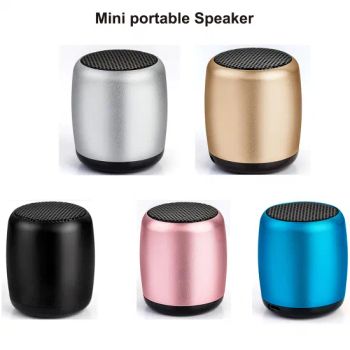 Mini Speaker with Microphone and Selfie Wireless Classic Metal Bluetooth Speaker - Changsha Sofly Industry Co.,Ltd - China