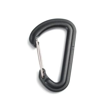 Outdoor 4mm Heavy Duty Safety Carabiner Buckle Plastic Spring Snap Hook Push Gate Clasp Clip for Backpack Bag Strap DIY Accessories 5.5cm*3.4cm - Ningbo YoungHunter industrial and trading Co.,Ltd - China