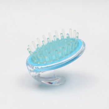 Mini Plastic Soft Silicone Handheld Scalp Shampoo Head Hair Growth Brush Massager Comb for Blood Circulation Anti Cellulite - NINGHAI XINMING CLEANING EQUIPMENT CO., LTD. - China