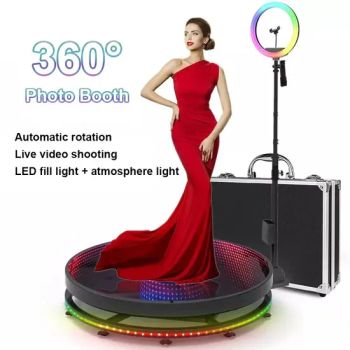 360 Photo Booth Photobooth Prop iPad Backdrop Slow Motion 360 Degree Spin Camera Video Photo Booth with Traveling Case - Guangzhou Dbee Lighting Co., Ltd - China