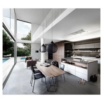 Prima Solid Wood Lacquer Elegant Kitchen Cabinet Kitchen Furniture - Shenzhen Prima Industry Co., Ltd. - China