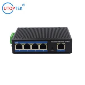 Top Quality 5port 10 100base Tx Poe 30W Industrial Ethernet Poe Switch From China Factory - Shenzhen Utop Technology Co., Ltd. - China