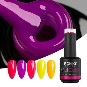 Roniki Gel Nail Salon Supplies 3000 Colours Gel Nail Polish MOQ 300 PCS Weight 15ml Origin Guangzhou Trademark RONIKI Certification - Guangzhou Startalk Nail Technology Co., Ltd. - China