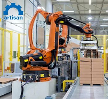 Automatic Case Palletizer Robot for Packaging Lines Robot Palletizing Operation - Suzhou Artisan Machinery Co., Ltd. - China
