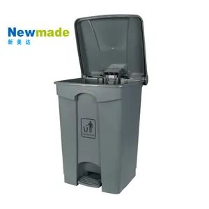 68loutdoor Trash Can Recycle Dustbin Plastic Waste Rubbish Garbage Bin - Guangzhou Newmade Cleaning Products Co., Ltd - China