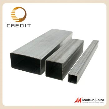 Factory Supply 25mm*25mm*1.0mm Hollow Section Steel Galvaned Pipe Tube Galvanized Iron Carbon Steel Pipes - Credit Import and Export Trading Co., Ltd. - China