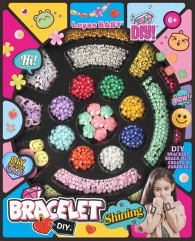 DIY Bead Set Jewelry Sets Colourful Beads Flower Bead Smiling Face Bead Birthday Gifts - Everwin Toys Industry Co., Ltd. - China