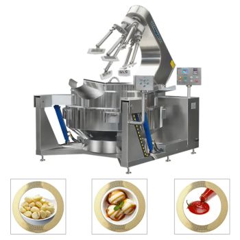 100 200 300 400 500 600 Liter Kg Commercial Automatic Multi Function Planetary Tilting Egg Jam Mixing Making Electric Gas Steam Cranberry Fillings Cooking Mixer - Shandong Longze Machinery Co., Ltd. - China