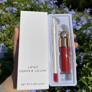 20 Colors Matte Lipstick with Lip Liner Liquid Lipstick Lip Set Vegan Waterproof Matte Lipstick - Honglida Technology Company Limited - China
