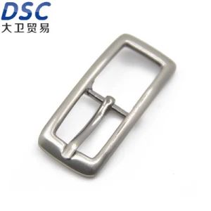 Metal Polished Belt Buckle Center Bar Single Pin Buckle Belt Leather Accessories - DSC Xiamen Enterprise Pte Ltd. - China
