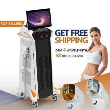 Factory OEM 4 Wavelength 1200W 1600W 2000W Diode Laser Hair Removal Machine Price - Guangzhou Qili Technology Co., Ltd. - China