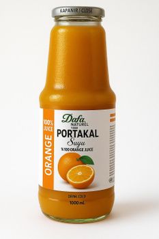 1000 ml glass orange juice Packaging glass - DAFA NATUREL  - Turkey