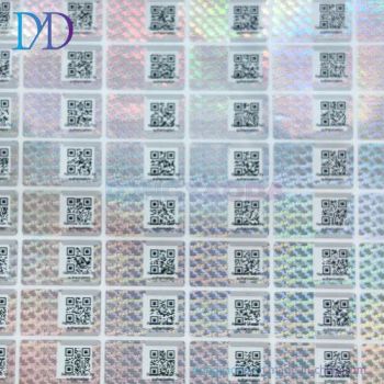 Custom Reflection Rainbow Holographic Stickers Security Labels Anti Counterfeit Labels Printing - DONGYAODA (XIAMEN) TRADING CO., LTD. - China