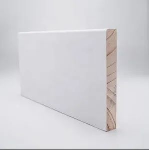 Bulk Building Material Wooden Flat Panel Floor Skirting Board Wall Panel - Shandong YMTC Home Decor Co., Ltd - China