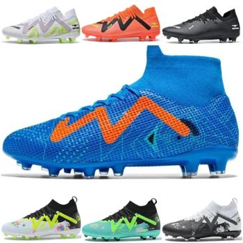 Men Soccer Shoes Mens Black Football Boots Multi Football Cleats Designer Boot Sneakers Trainers Size 39 45 - Guangzhou Yongmai Trading Co., Ltd. - China