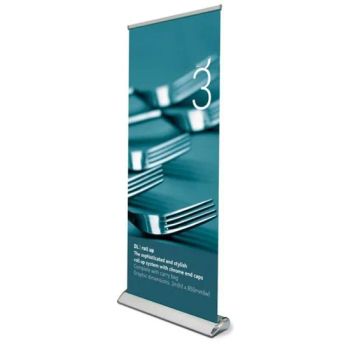 Roll Up Display Roll Up Banner Stand Roll Up Portable Moving Display Printing Aluminum High Quality Outdoor Exhibit Display - Hefei Jingyi Image Printing Co., Ltd. - China
