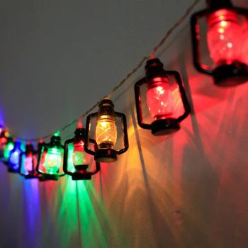Eight Indoor and Outdoor Jack-O'-Lantern String Lights with Animated Graphics and Sound Effects Halloween Lights - KONG SENG LTD - China