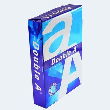 manufacturers wholesale Wood Pulp Printing Paper white A4 size 500 sheets double A 70 80 gsm copy a4 paper - Munthai Import Export Co., Ltd - Thailand