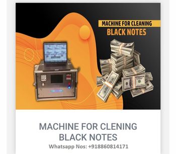 Catalysers Form Chemical Solution Application Cleaning Blackened, Tainted, And Defaced Bank Notes - exxonssd - India