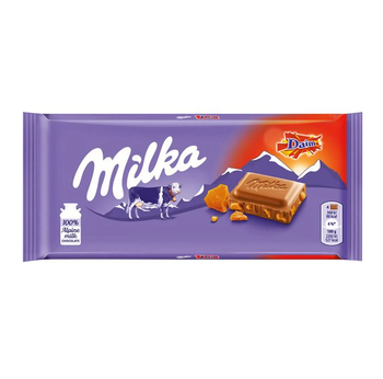 Delicious Milka Daim Chocolate 100g bars (Almond & Caramel Filling) - Exigentelaxia Unipessoal Lda - Portugal