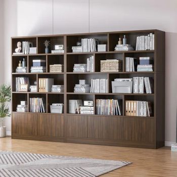 Bookcase for Living Room Solid Wood Luxury Bookcase Bookshelves Storage Wall Modern - Hebei Xingdong International Trade Co., Ltd. - China