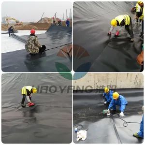 Superior UV-Resistant HDPE Geomembrane - Protects Against Sun Damage for Outdoor Water Storage - Haoyang Environmental Co., Ltd. - China