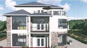 Prefabricated Building Light Steel Structure Villa 3-21 - Tianjin Longlong Metal Products Factory - China