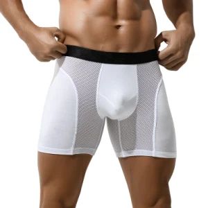 Men's Briefs Lengthened Anti-Wear Leg Double-Layer Inner Boxers - Fuzhou Haomin Imp. & Exp. Co., Ltd. - China