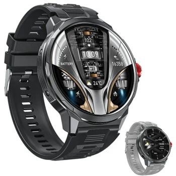 Wekome Wh-07 Smart Watch Zinc Alloy IP67 Waterproof Bluetooth 1.85 Inch HD Display Health Monitor with 2 Watch Straps - Colpoint Technology Limited - China