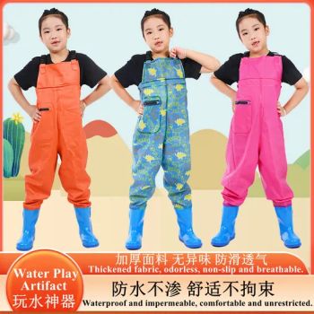 Chest Waders for Kids Youth Fishing Waders with Boots Children Hunting Wader Waterproof Lightweight Boots - South Star (Jiaozuo) Chemical Co., Ltd - China