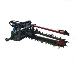 The Tractor Drives The Chain Trencher, The Width and Depth of The Trencher Can Be Adjusted - YUCHENG LIANSHENG MACHINERY CO., LTD. - China