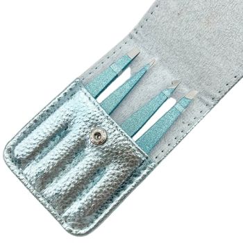 Custom Logo Makeup Cosmetic Tool Stainless Steel Eyebrow Tweezers Set Eyebrow Clip Tweezer - Ningbo Ever Beauty Co., Ltd - China