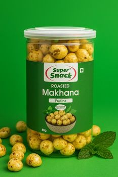 Fox Nuts(Lotus Seeds) Origin India Quality Grade 15mm Minimum Order Quantity 800kg Packaging Jar Packing (90gm Per - Midas Makhana - India