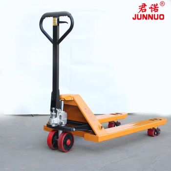 2.5t Hydraulic Hand Pallet Truck MOQ 1 PCS Fuel Manual Power Manual Condition New Model NO. 2.5t Logo Accept OEM Trademark - Hebei Junnuo Hoist Machinery Co., Ltd - China