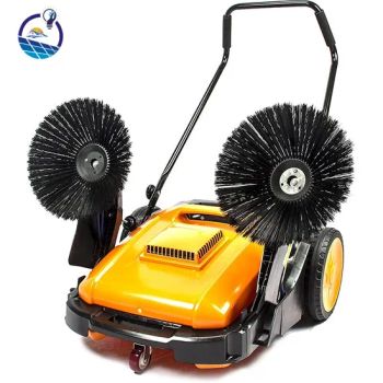 Best Selling Noise Handle Design Double Side Brush Hand Push Floor Sweepers - Shanghai Lanyou Lighting Co., Ltd. - China