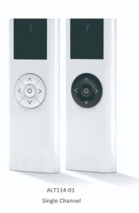 Remote Control with 433MHz Wireless Transmitter RF Receiver Suppliers Roller Shutter Motor Remote Controller - Changsha Alutter Building Materials Co., Ltd. - China