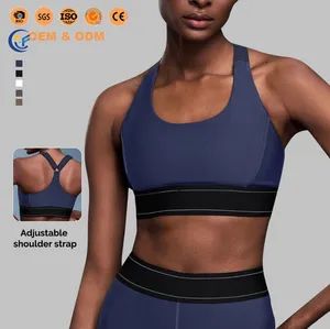 Workout Gym Clothes Lightweight Adjustable Straps Sports Bra Racerback Running Yoga Bra Top - Xiamen Morphy Technology Co., Ltd. - China