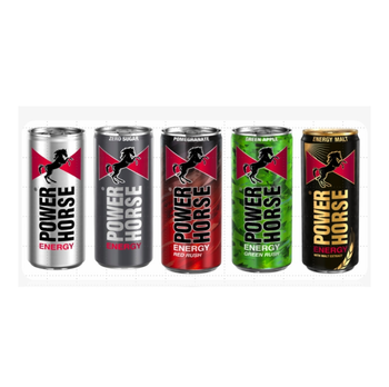 Power Horse Energy Drink 250ml Sparkling Energy Drink with B Vitamins - N.G westen holding B.V - Netherlands